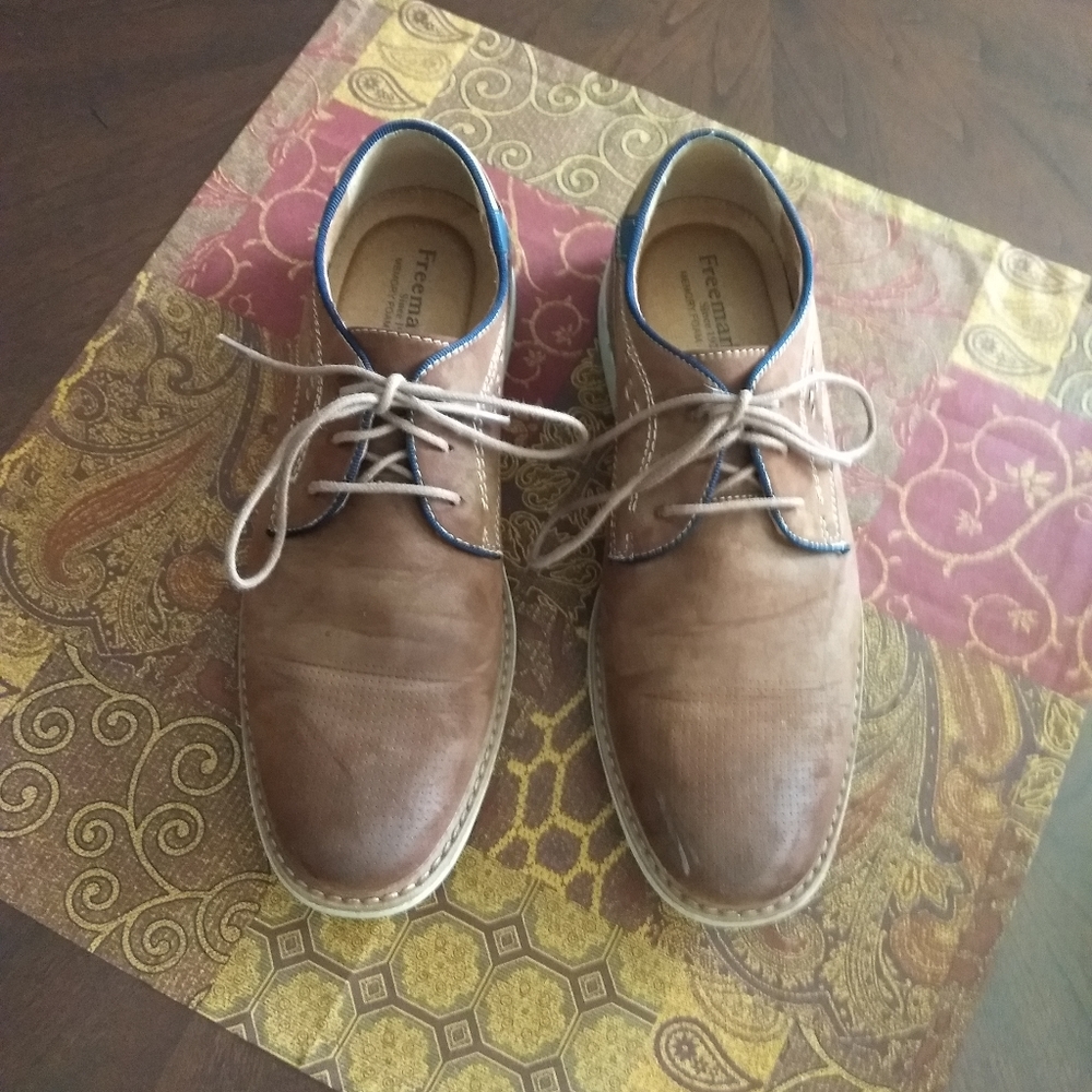 Freeman brushed suede men's shoes